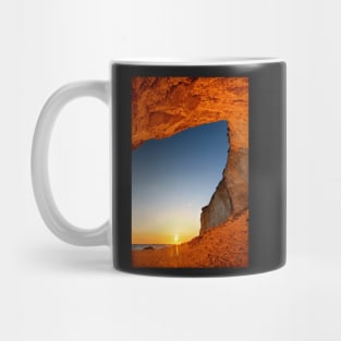 Sunset at Erimitis beach - Paxos island Mug